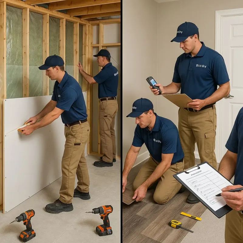 Repairs and Reconstruction process in Madison County, TX