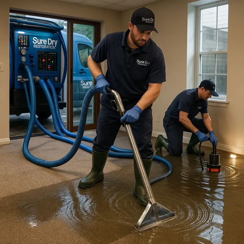 Water Extraction and Removal process in Madison County, TX